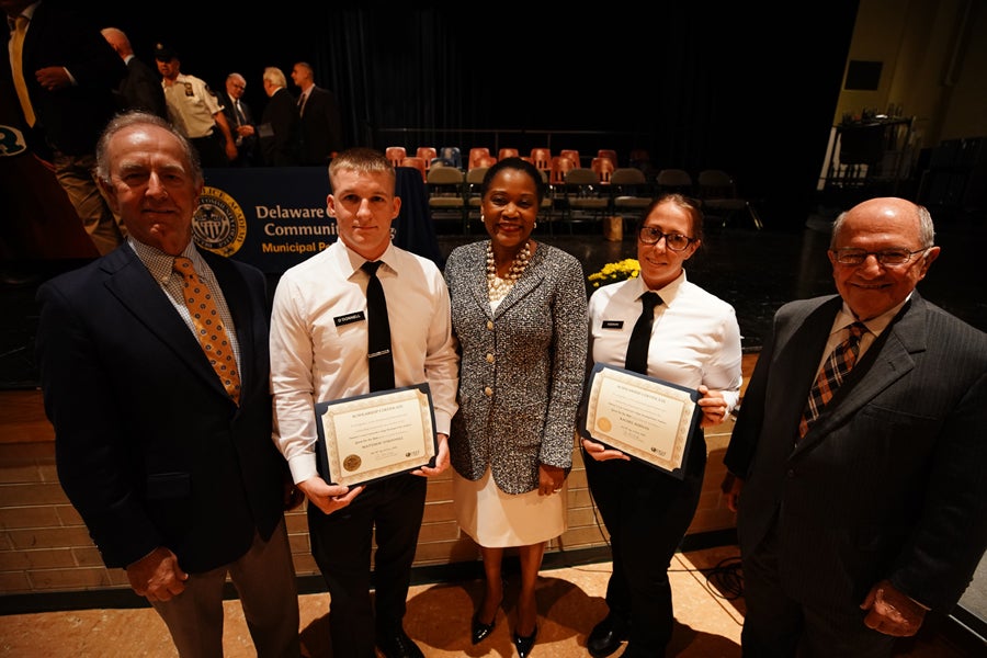 Police Academy graduation photo