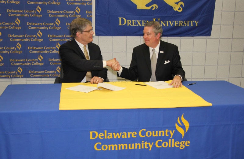 Drexel at DCCC Announcement