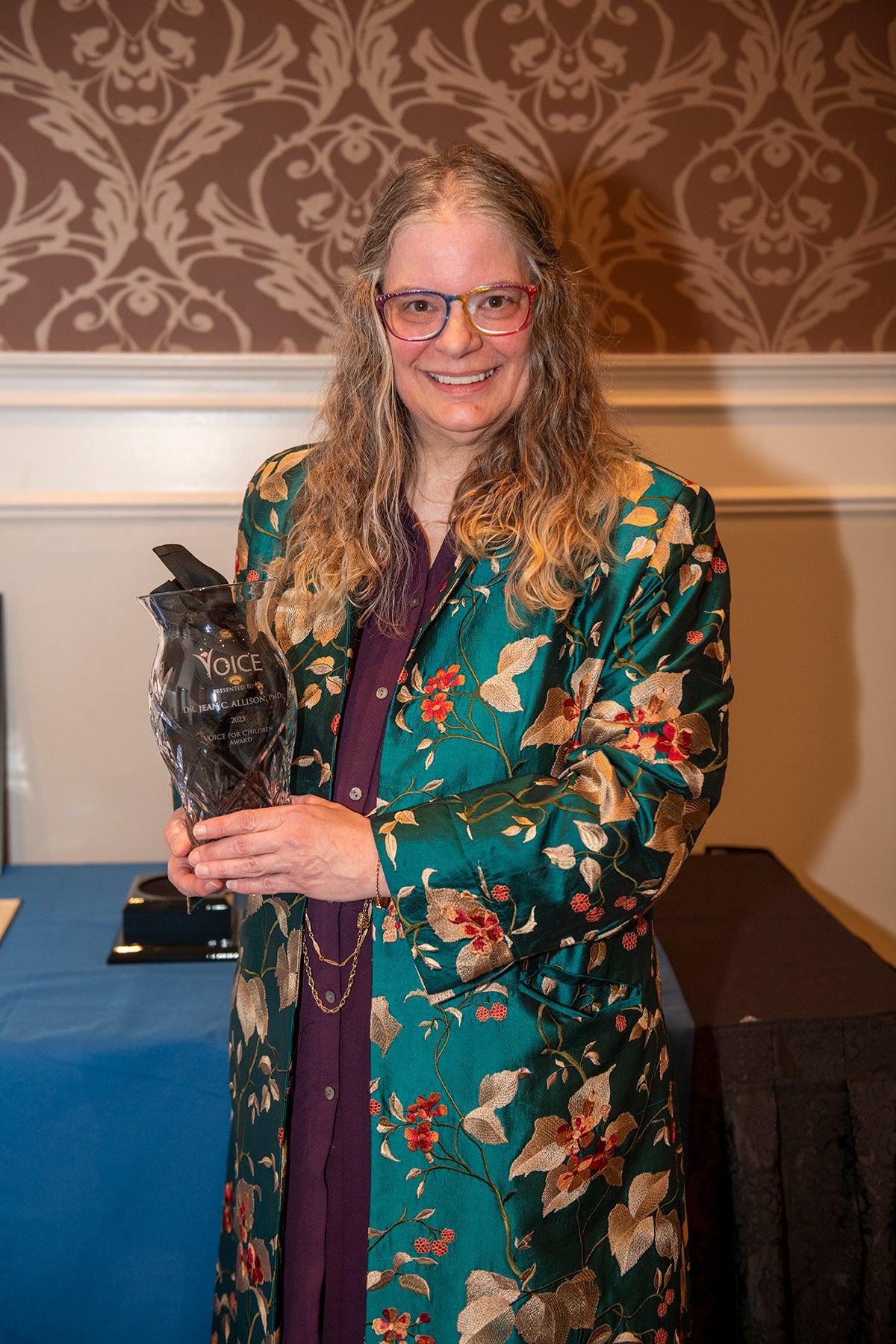 Jean Allison with award image