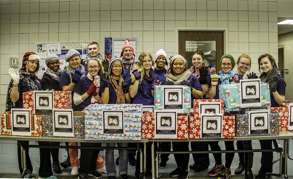 Surgical Technology students at Delaware County Community College