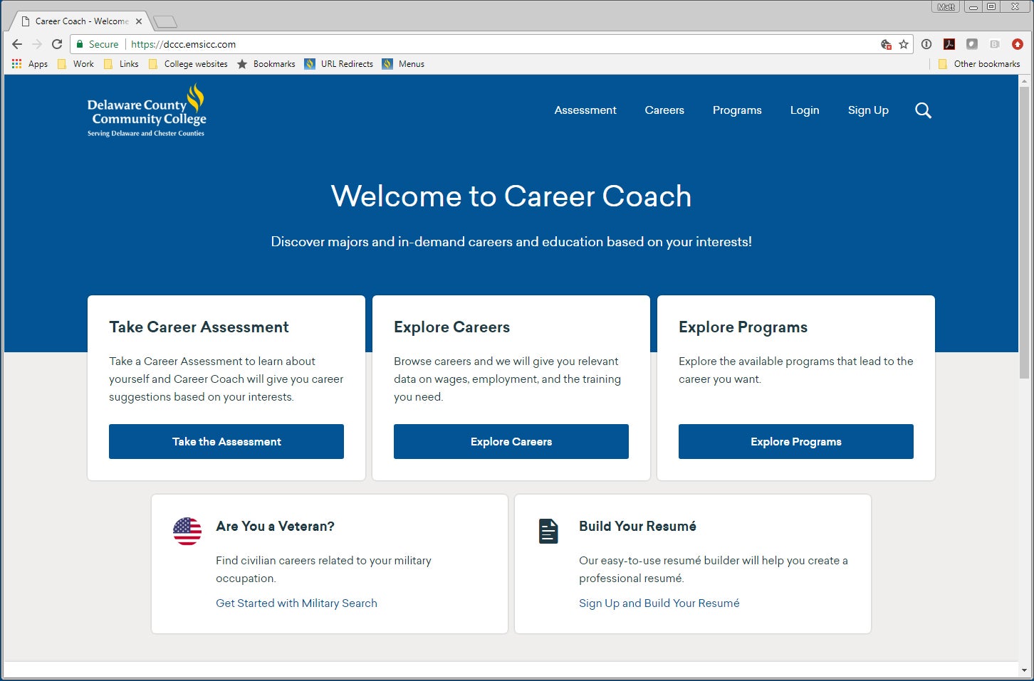 Career Coach Screenshot