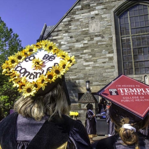 Decorated caps