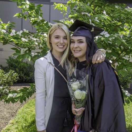 Photo with grad