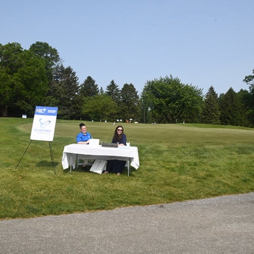 Golf Classic Registration Table
